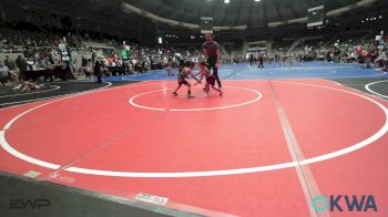 37 lbs Quarterfinal - Zadie Todd, Eufaula Ironheads Wrestling Club vs Giselle Cablay, Pounders WC