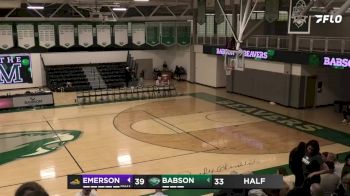 Replay: Emerson vs Babson | Jan 18 @ 1 PM