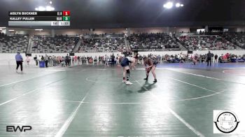 120 lbs 3rd Place - Aislyn Buckner, El Reno vs Kalley Fuller, Blue Devil Wrestling