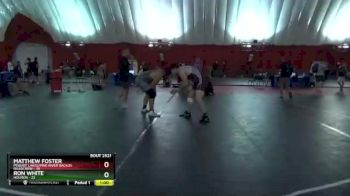 222-223 lbs Round 3 - Ron White, Holmen vs Matthew Foster, Pequot Lakes/Pine River Backus Roadcrew