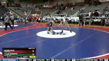 4A 145 lbs Cons. Round 2 - Asher Ross, Berryville vs Tyler Roberts, Gentry High