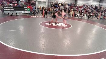 173-178 lbs Round 3 - Coby Haws, Burns/Pine Bluffs vs Henry Daher, Fossil Ridge