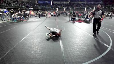 60 lbs Round Of 16 - Gavin Farrell, Howell vs Leo Vercelli, F.l.o.w.