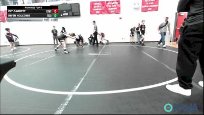 90 lbs Rr Rnd 2 - Ely Garrett, D3 Wrestling Cluib vs River Holcomb, Tecumseh Youth Wrestling