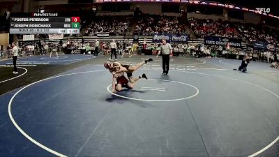 D 2 132 lbs Champ. Round 2 - Foster Peterson, St. Thomas More vs Joseph Robichaux, Brusly