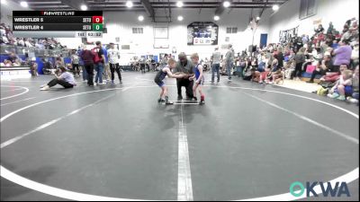 45 lbs Semifinal - Ryker Heide, Norman Grappling Club vs Brooks Kilmer, Harrah Little League Wrestling