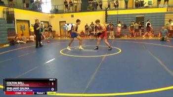 138 lbs Cons. Round 3 - Colton Bell, Chapman Kids Wrestling vs Emiliano Gauna, Kanza FS/GR Wrestling Club