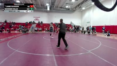 190 lbs Consolation Bracket - Makenzie Willis, Doherty vs Lainie Glasgow, Vista Ridge