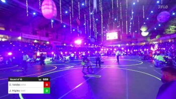 66 lbs Round Of 16 - Dax Valdez, Arvada West vs Jonathan Higley, Unattached