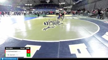 119 lbs 7th Place Match - Maverick Carroll, Junkyard Dogs Wrestling Club vs Henry Schweickert, White River Hornets Wrestling Club