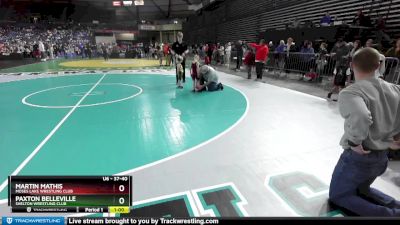 37-40 lbs Quarterfinal - Paxton Belleville, Shelton Wrestling Club vs Martin Mathis, Moses Lake Wrestling Club