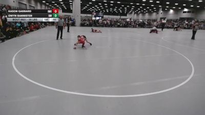 59 lbs Cons. Rd Of 32 - Kason Gabbard, Raw Wrestling Club vs Owyn Bannister, Immortal Athletics WC