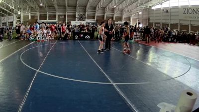 100 lbs Cons. Round 5 - Roland Fields, Arizona vs Jayson Sanchez, California