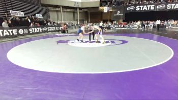 1B/2B 145 Champ. Round 1 - David Locklin, Onalaska vs Walker Wheeler, Forks