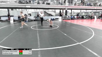 113A lbs Rr Rnd 2 - Benjamin Marchetto, Iron Horse / West Milford vs Andrew Krajic, Nova/chantilly Hs