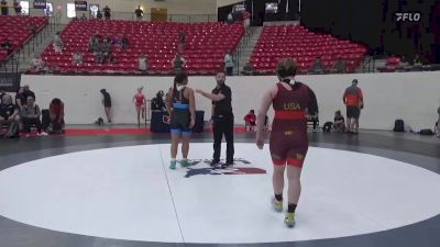 68 kg Cons 16 #2 - Isabel Worthing, Bulldog Wrestling Club vs Olivia Pizano, Southern Oregon RTC