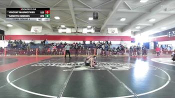 Boys 122 lbs Cons. Round 3 - Kamdyn Emmons, Hope Boys vs Vincent Maumoynier, Lassen Boys