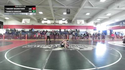 Boys 122 lbs Cons. Round 3 - Kamdyn Emmons, Hope Boys vs Vincent Maumoynier, Lassen Boys