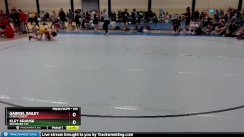165 lbs Cons. Round 2 - Gabriel Bailey, Cloud County vs Kley Krause, Rochester-CTC