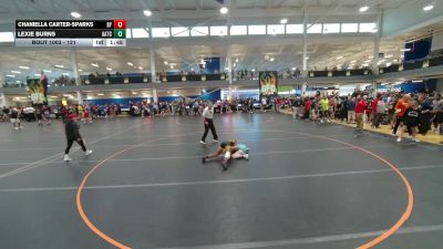 121 lbs Champ. Round 1 - Lexie Burns, Unattached vs Chaniella Carter-Sparks, Unattached