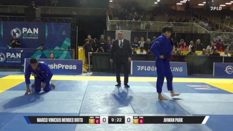 Jihwan Park vs Marco Vinicius Mendes Brito 2025 Pan Jiu Jitsu IBJJF Championship