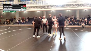 133 lbs Semifinal - Ben DeForest, Mary vs Isaac Ekdahl, Iowa Western Community College