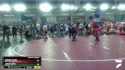 285 lbs Round 1 (16 Team) - Jadon Bell, Clay HS vs Logan Cash, Backyard Brawlers