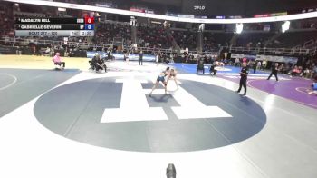 120 lbs Semifinal - Gabrielle Severin, Bethpage vs Madalyn Hill, Shenendehowa