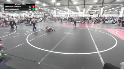 66 lbs Consolation - Cameron Coberly, Salem Elite Mat Club vs Weston Manuel, Wrightwood Wrestling Club