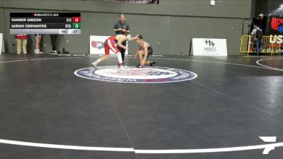 Schoolboys - 110 lbs Cons. Round 2 - Jasiah Cervantes, Beat The Streets - Los Angeles vs Vander Gibson, Origin Training Center