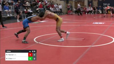 125 lbs Rr Rnd 1 - Mitchell Neiner, Cal Baptist vs Max Elton, Buffalo