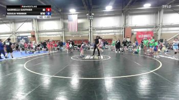 43 kg Rr Rnd 8 - Gabriella Gauthier, Team Maryland - GK8E vs Ezailia Webber, Maine Trappers White - GK8E