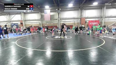 43 kg Rr Rnd 8 - Gabriella Gauthier, Team Maryland - GK8E vs Ezailia Webber, Maine Trappers White - GK8E