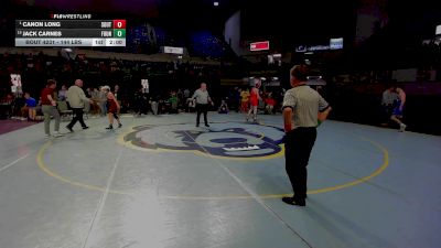 144 lbs Semifinal - Canon Long, South Pointe vs Jack Carnes, Fountain Inn