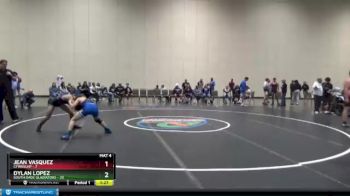 109 lbs Placement Matches (16 Team) - Jean Vasquez, CFWAXLHP vs Dylan Lopez, South Dade Gladiators