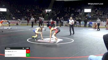 126 lbs Quarterfinal - Abel Nava Jr, Granger vs Gabe Smith, Pullman