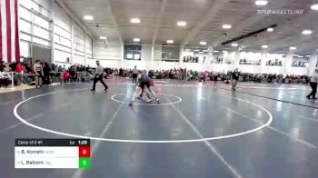 152 lbs Consi Of 8 #1 - Benny Konishi, Newton South vs Lucas Balcom, Lincoln-Sudbury