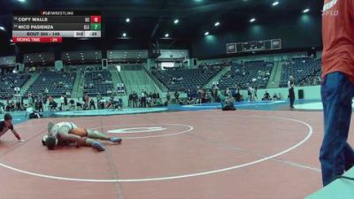 141 lbs Champ. Round 3 - Colin Kuhn, Cornerstone vs Garrett Pace, Reinhardt University (GA)