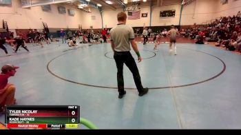 120 lbs Round 1 (10 Team) - Kade Haynes, Moorcroft vs Tyler Nicolay, Torrington