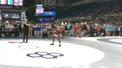 155 lbs Champ. Rd Of 32 - Zamariya Williams, Texas vs Ella Poalillo, New Jersey
