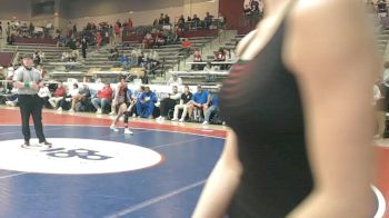 5A 100 lbs Quarterfinal - Gracie Deramus, Mena vs Aubrey Reynolds, SEARCY HIGH SCHOOL