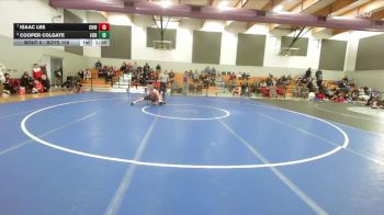 Boys 108 lbs Quarterfinal - Isaac Lee, Chico Boys vs Cooper Colgate, Evergreen Boys