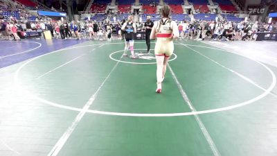 155 lbs Cons 16 #2 - Isabella Giza, WI vs Amelia Soltis, WI