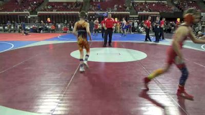 82 lbs 3rd Place Match - Maxx Watson, Sandpoint Legacy Wrestling Clu vs David Ryder, Heights Wrestling Club