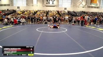 124 lbs Champ. Round 1 - Joseph Wardhaugh, Fulton Wrestling Club vs Messiah Grant, Club Not Listed