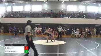 160 lbs Semifinal - Bailey Gimbor, Hamburg vs Anton Esterbrook, Wyomissing