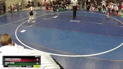 74 lbs 5th Place Match - Jaiden Pearsall, LV Bear Wrestling Club vs Nixx Park, JWC