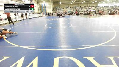 138 lbs Consi Of 16 #1 - Francesca Lara, FL vs Mackenzie Shaver, NC