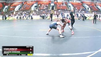 112 lbs Cons. Round 3 - Ethan Hamilton, Victory Elite Wrestling vs Bronson Shinkonis, Brighton