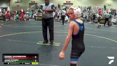 60 lbs Round 4 (6 Team) - Pierce Davich, Donahue WA vs Rye Harrington, Beast Mode WA